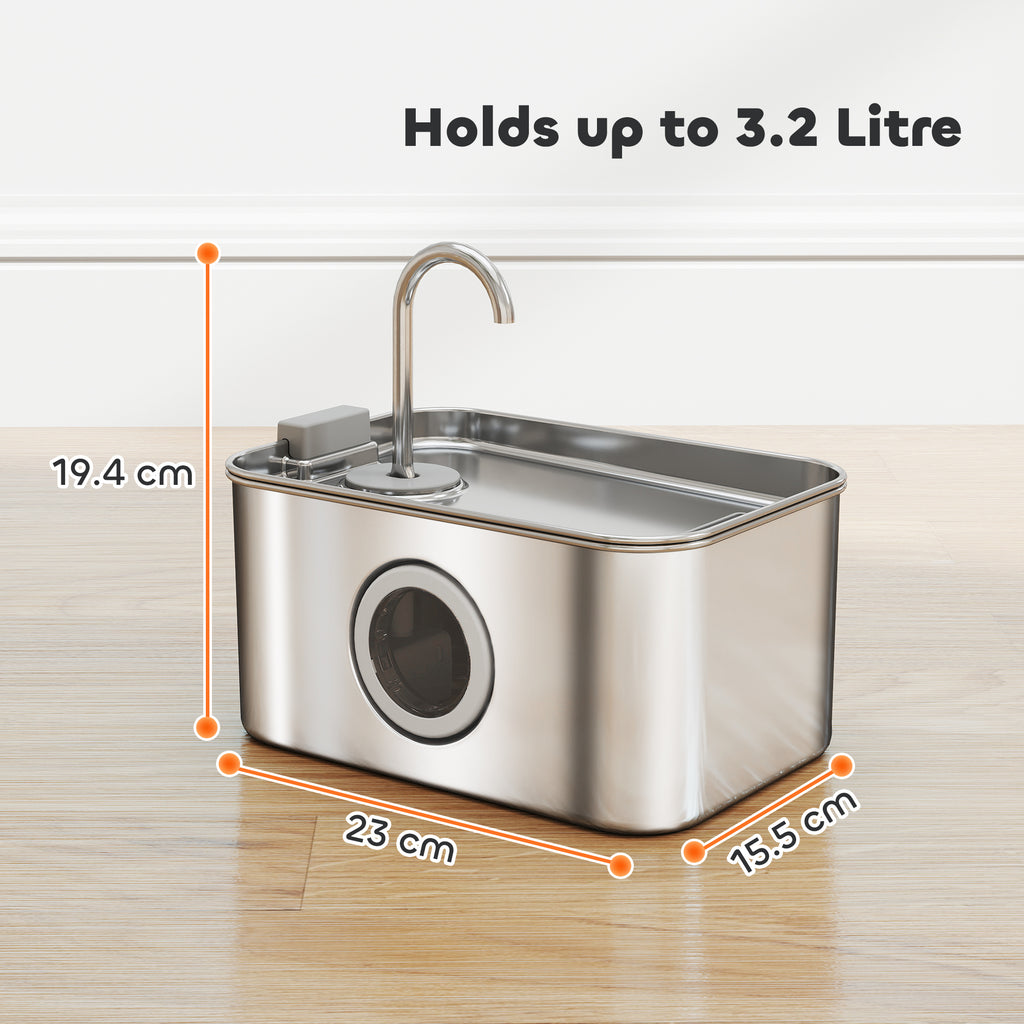 Stainless Water Fountain Steel