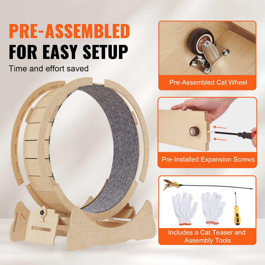 Treadmill Wheel For Indoor Cats