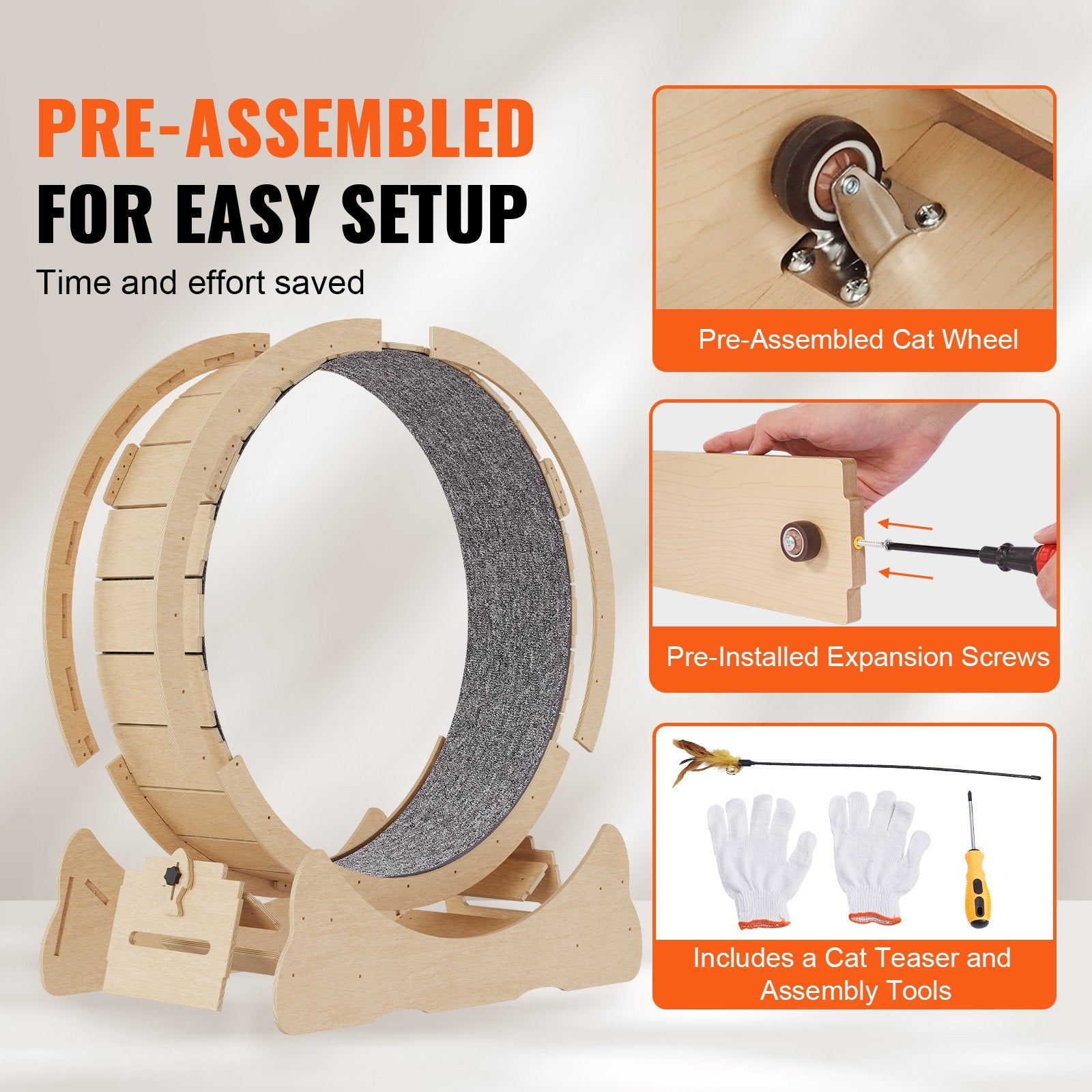 Treadmill Wheel For Indoor Cats