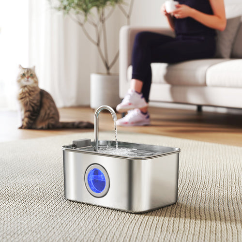 Stainless Water Fountain Steel
